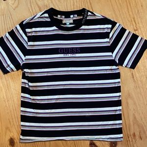 Guess-Men’s Medium Striped Tee